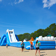 giant inflatable pool slide for adult